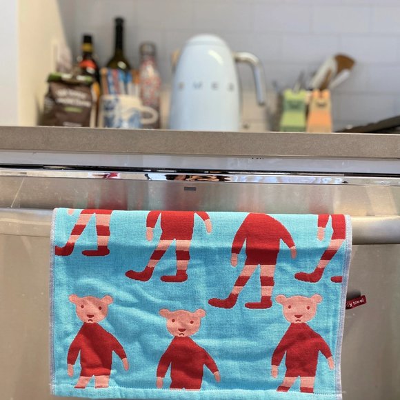 Hand Towels 100% Cotton/ Kitchen Towels with Holders - Picture 4 of 8